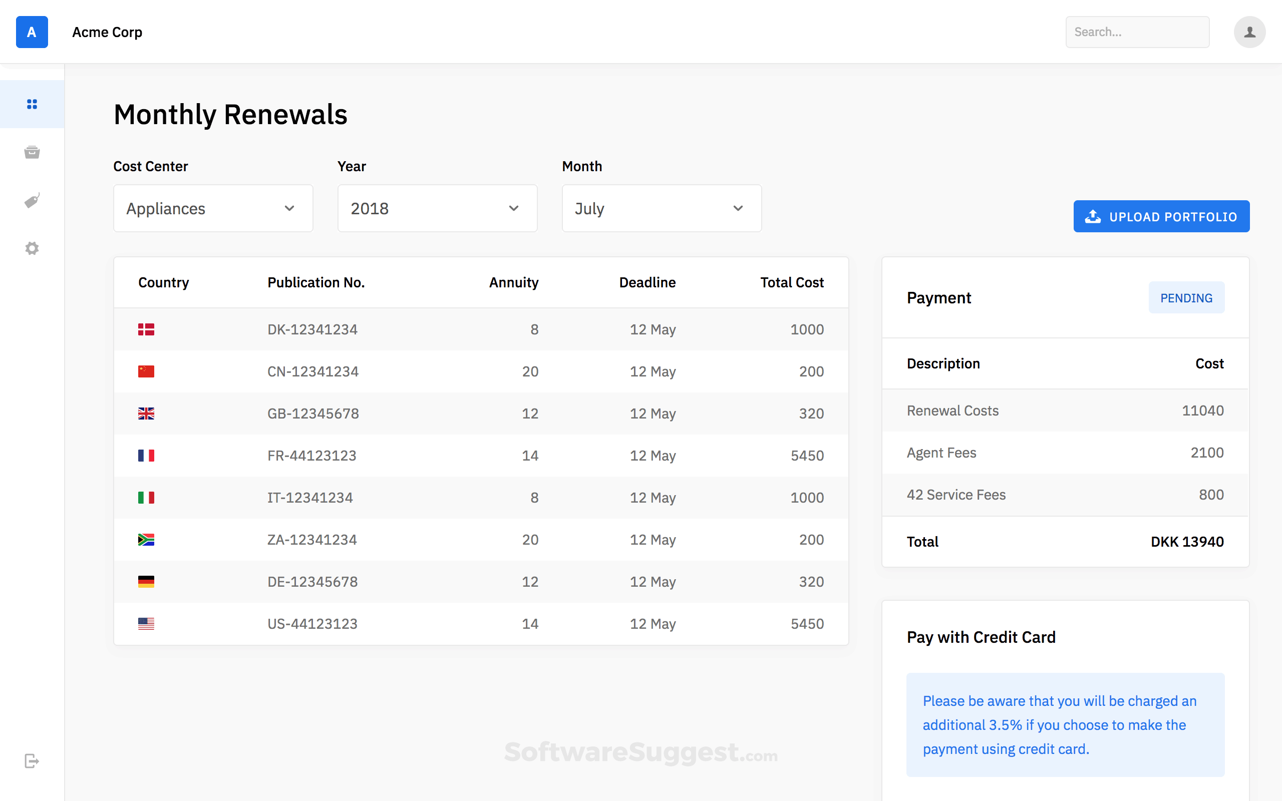patentrenewal.com Screenshot1